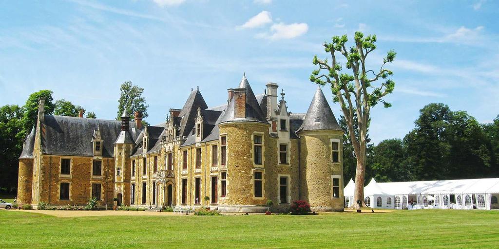 مبيت وإفطار Tuffé Chateau De Cheronne المظهر الخارجي الصورة